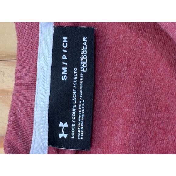 University Of Wisconsin Under Armour crewneck sweatshirt Loose Fit Men’s Small - Picture 7 of 9